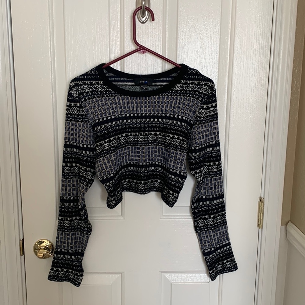 Cropped sweater
